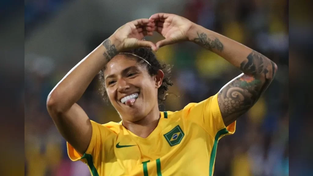 Cristiane: Brazil’s enduring Olympic striker and Marta’s long-time partner Cristiane, футболистка