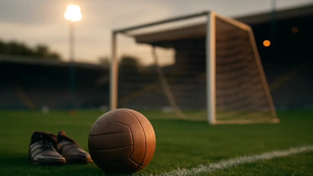 Kerolin: Brazil’s forward who transformed the Courage attack Football on grass with scuffed boots and goal net, empty stands.