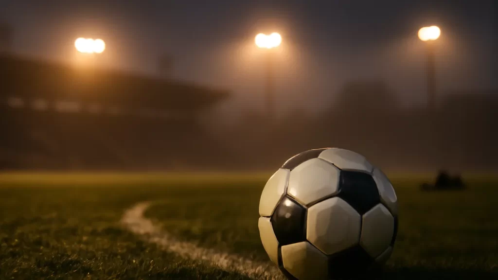 Kundananji completes $700K move to Chicago Stars at roster freeze Match ball on wet pitch under floodlights, empty stands and cleats.